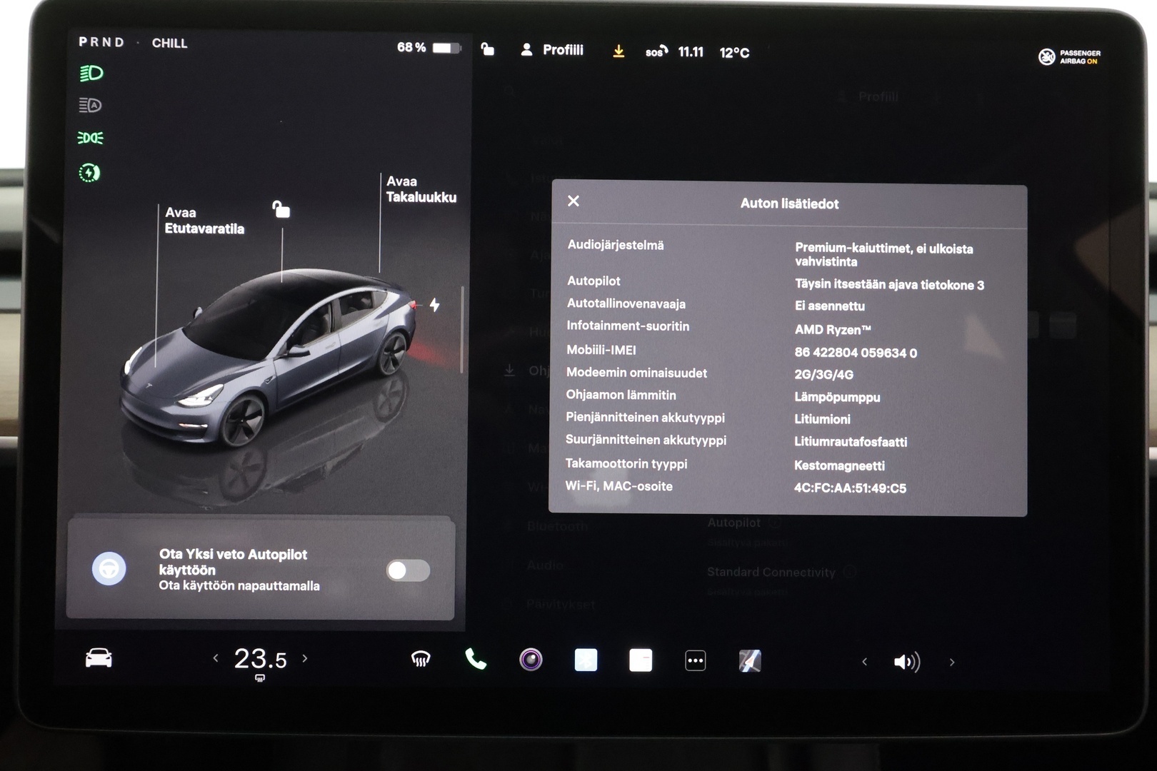 TESLA Model 3 2022