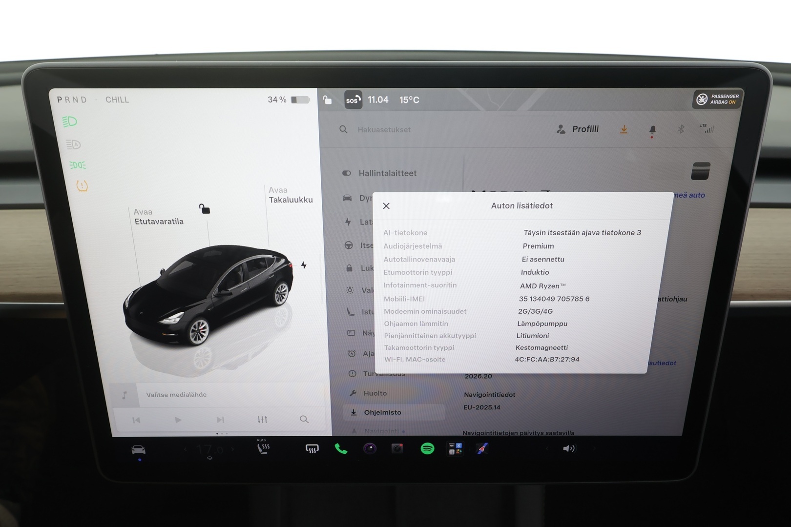 TESLA Model 3 2023