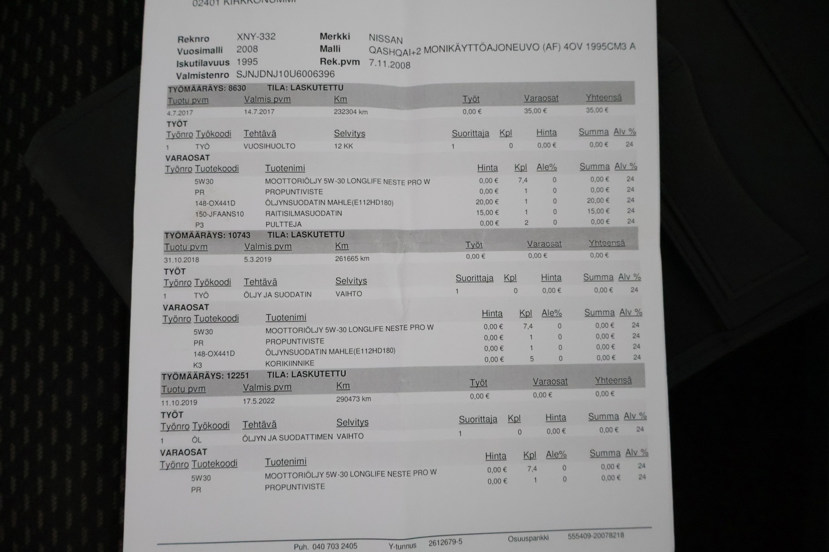 NISSAN Qashqai+2 2008