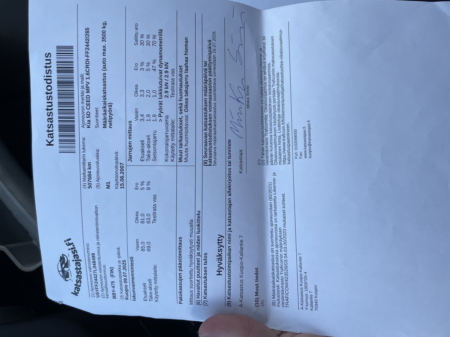 KIA Ceed 2007