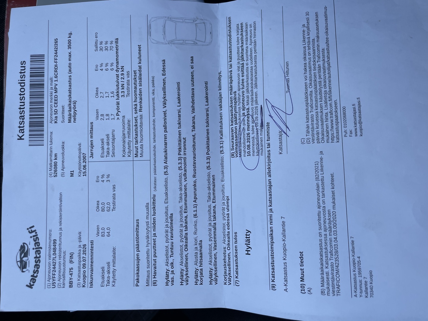 KIA Ceed 2007
