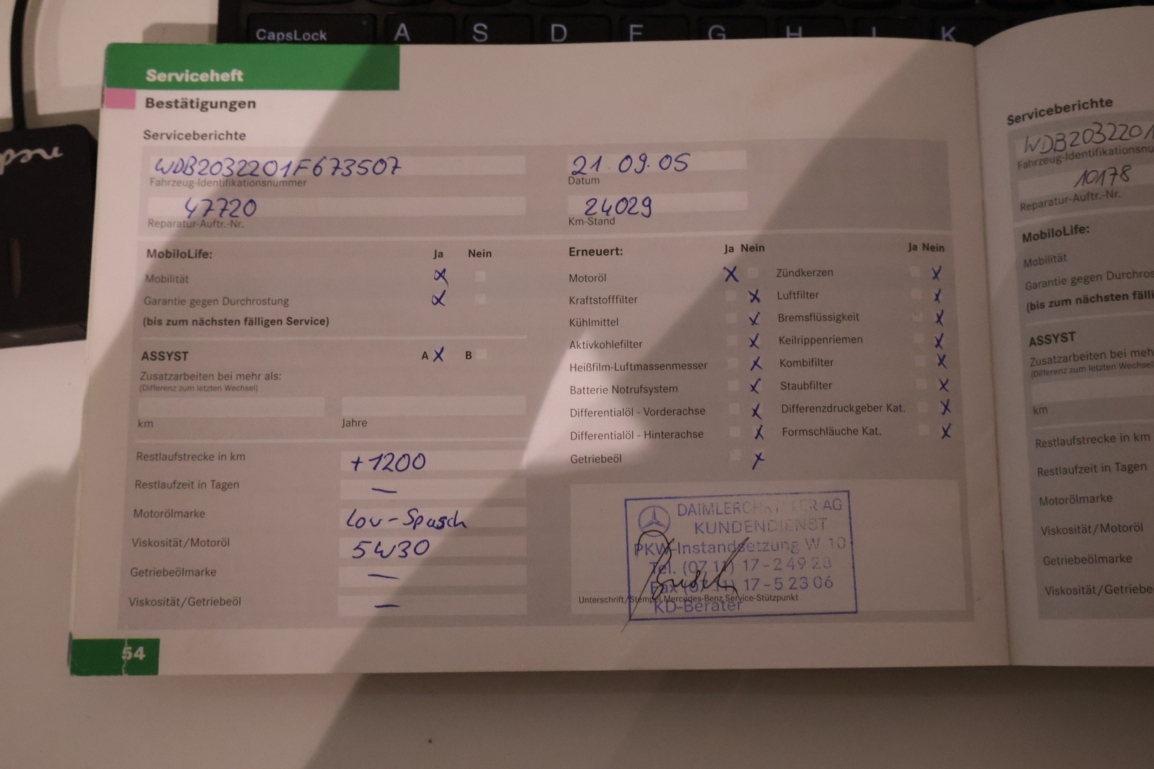 MERCEDES-BENZ C 2005