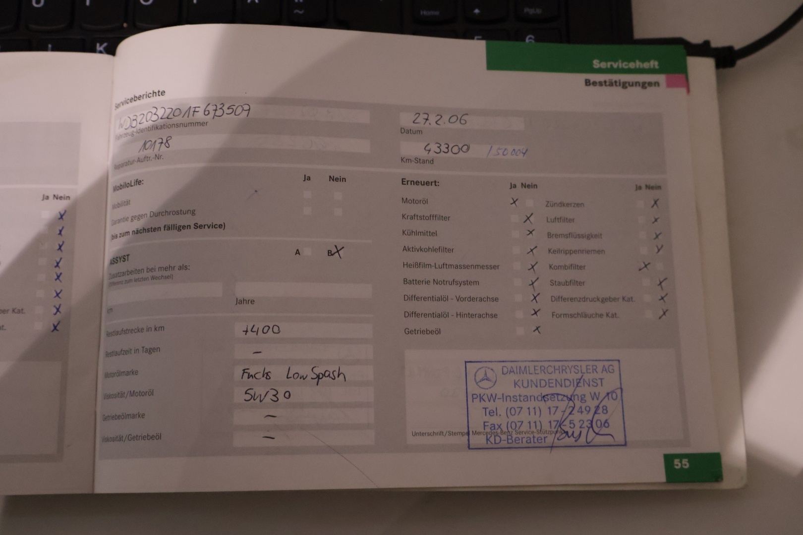 MERCEDES-BENZ C 2005