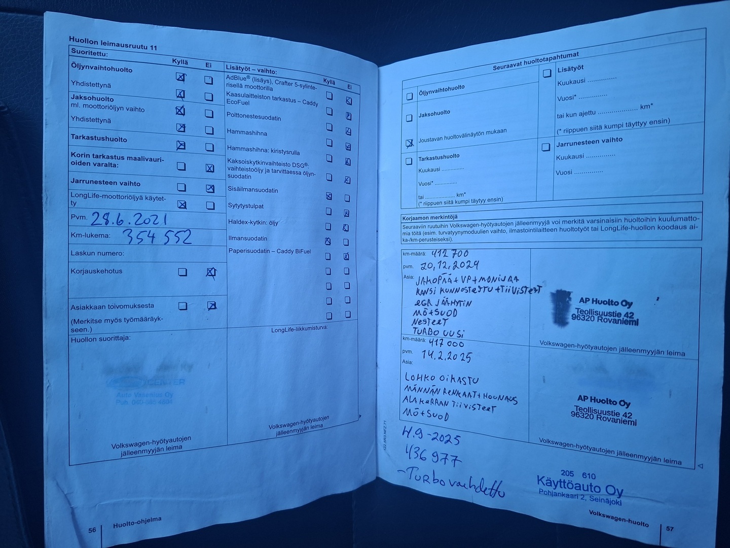 VOLKSWAGEN Crafter 2012