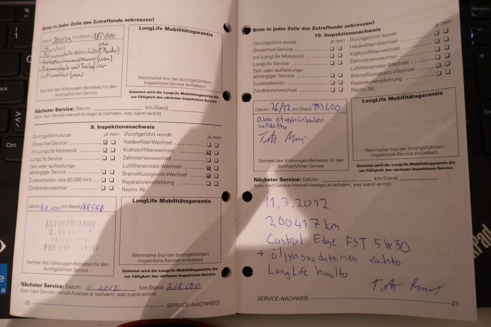 VOLKSWAGEN Golf 2003