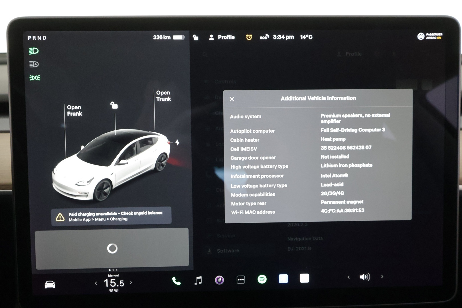 TESLA Model 3 2021
