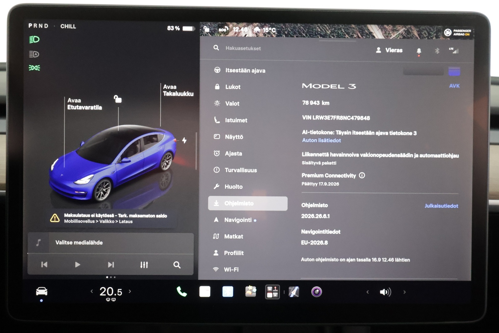 TESLA Model 3 2022