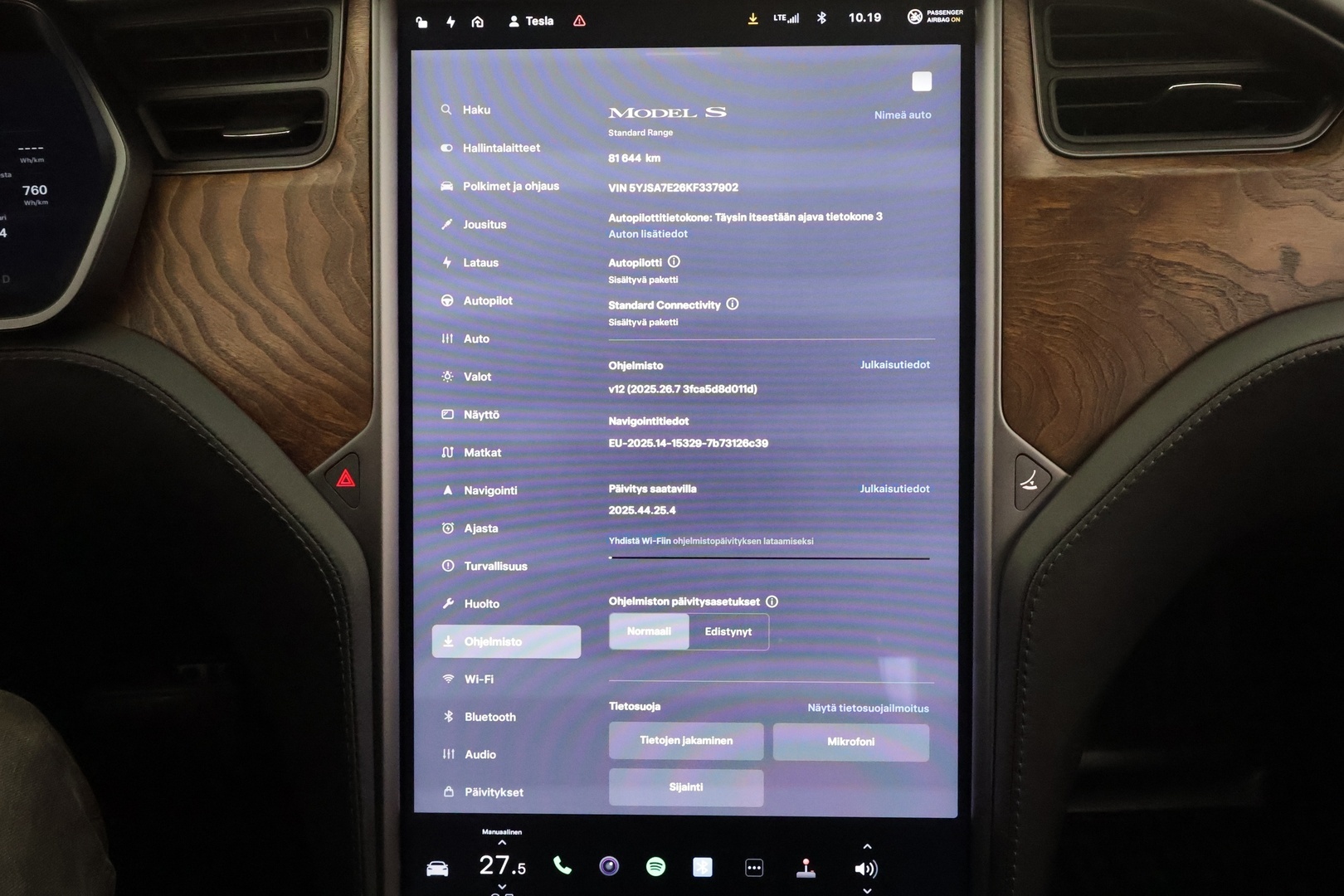 TESLA MODEL S 2019