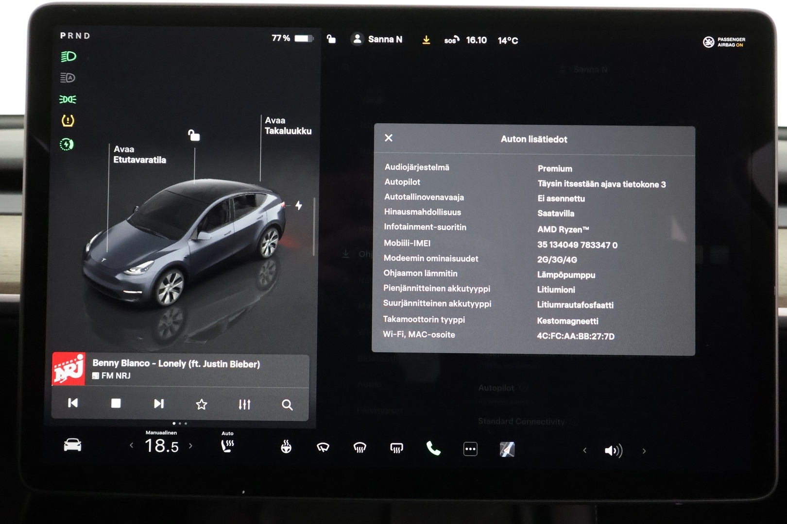 TESLA MODEL Y 2023