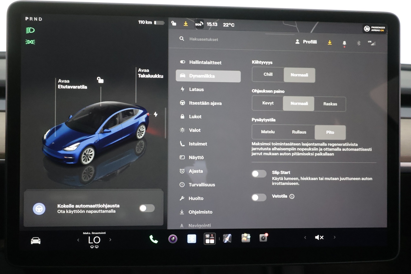 TESLA MODEL 3 2022