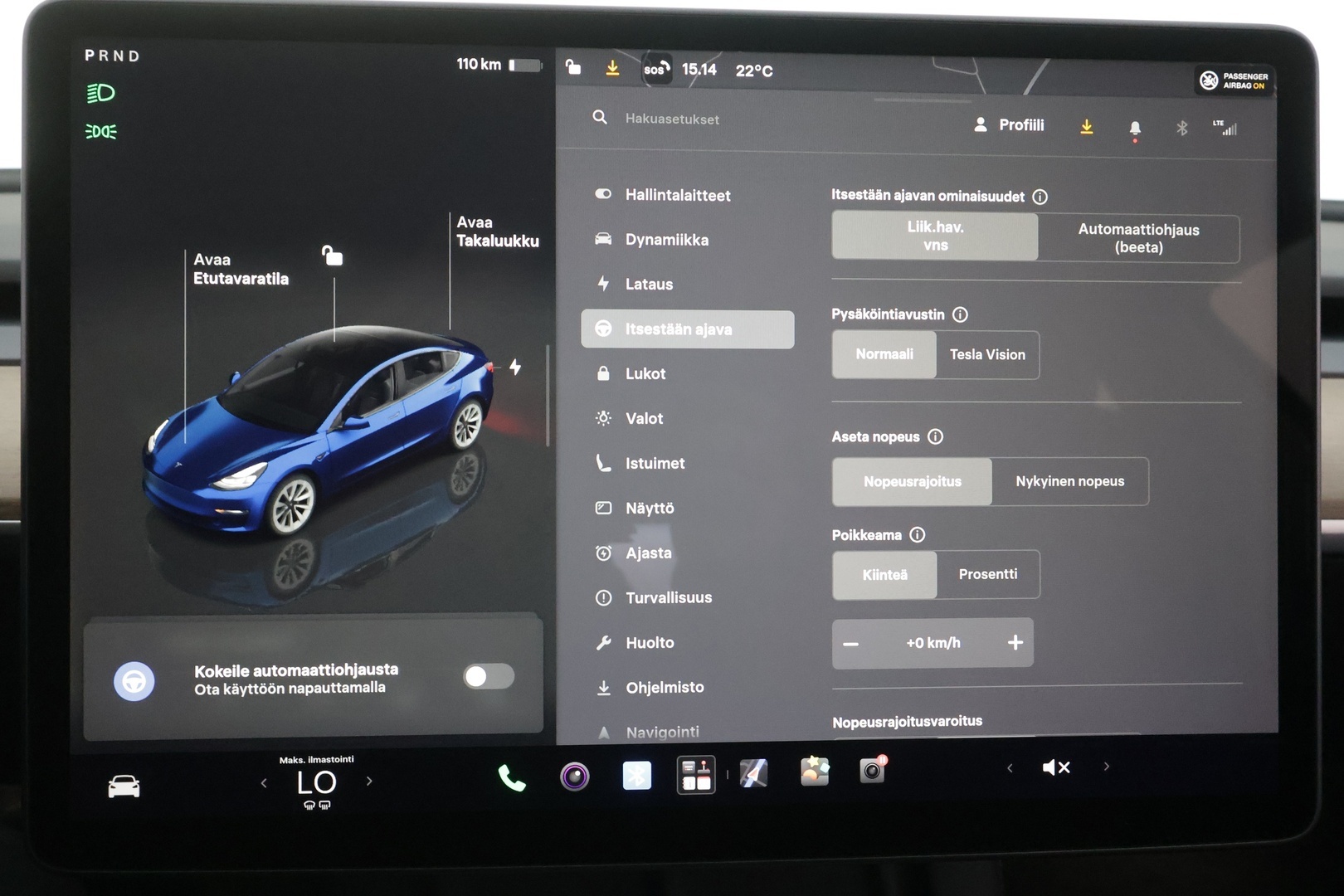 TESLA MODEL 3 2022