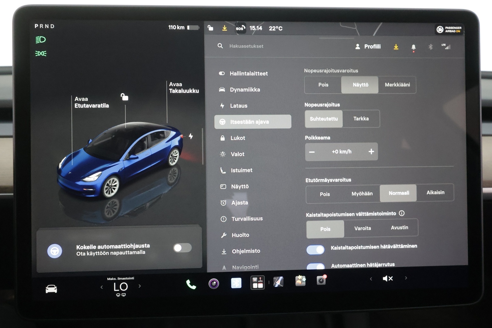 TESLA MODEL 3 2022