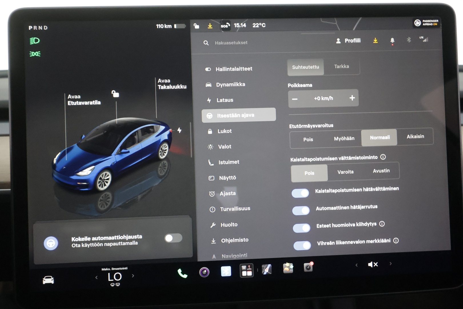 TESLA MODEL 3 2022