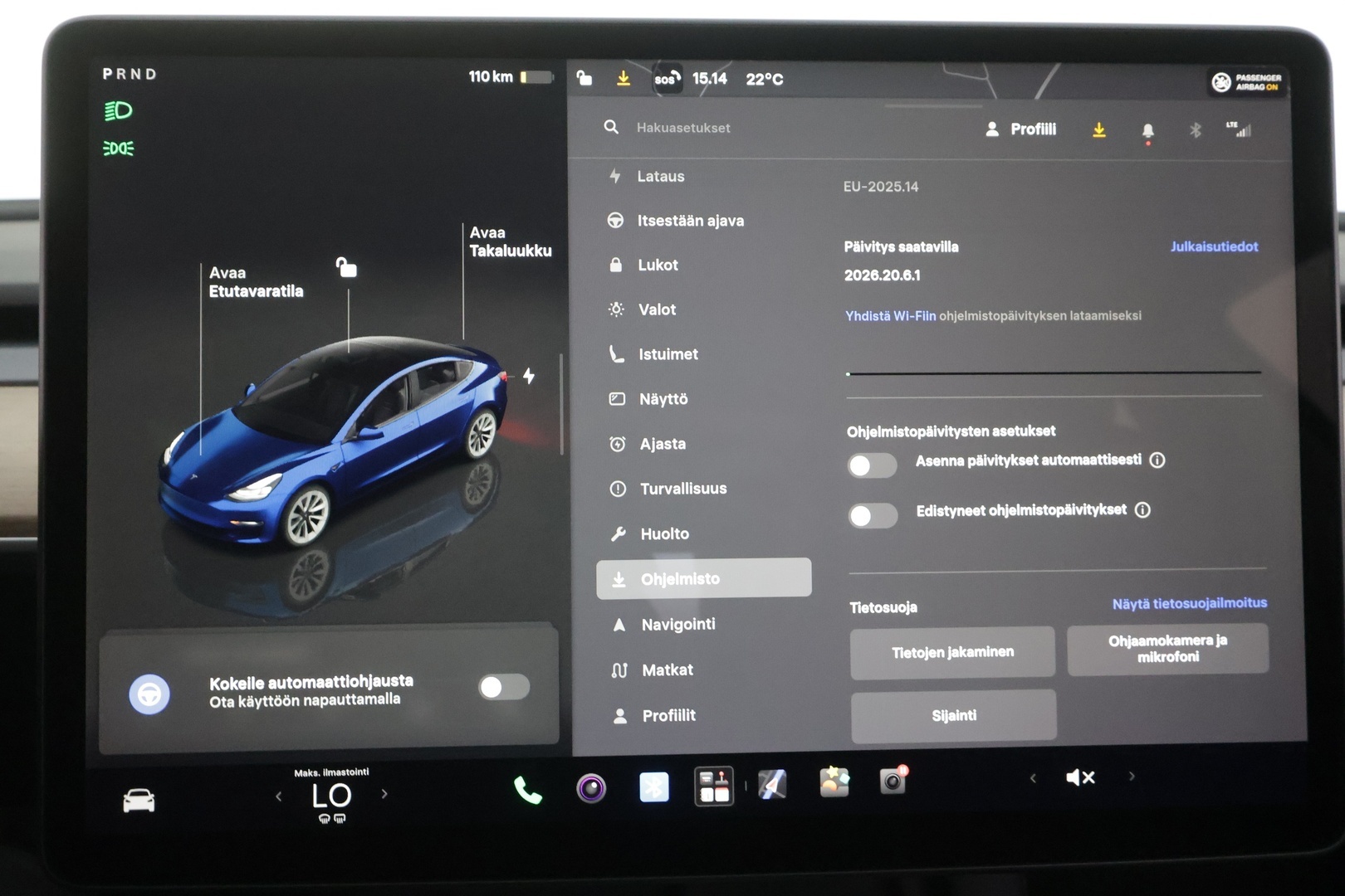 TESLA MODEL 3 2022