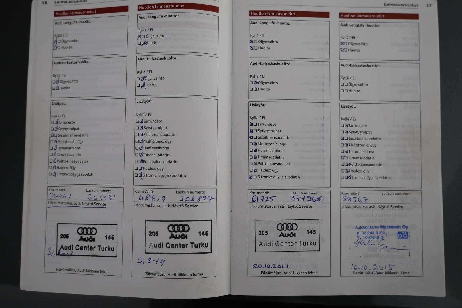 AUDI A4 2012