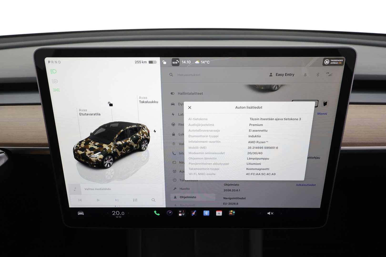 TESLA Model Y 2022