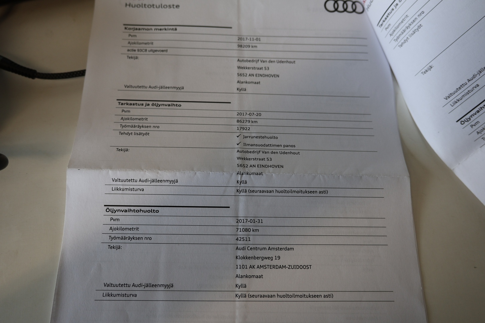 AUDI A3 2015
