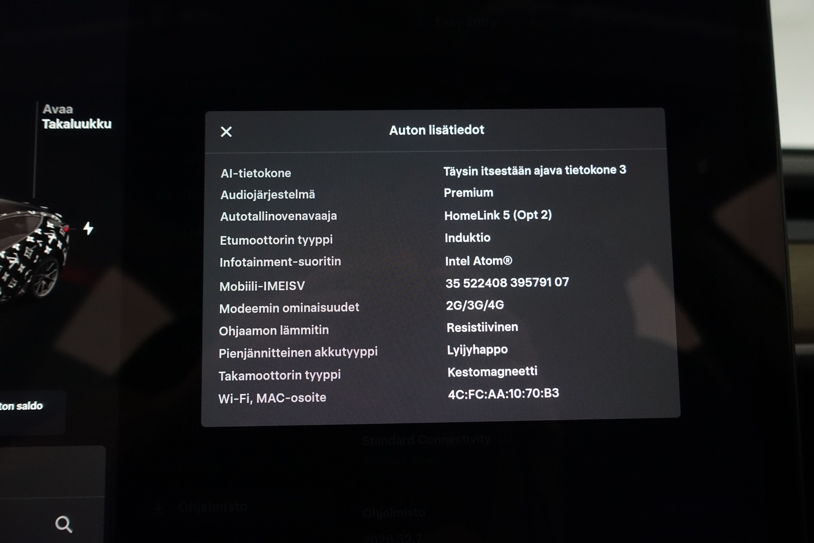 TESLA Model 3 2019
