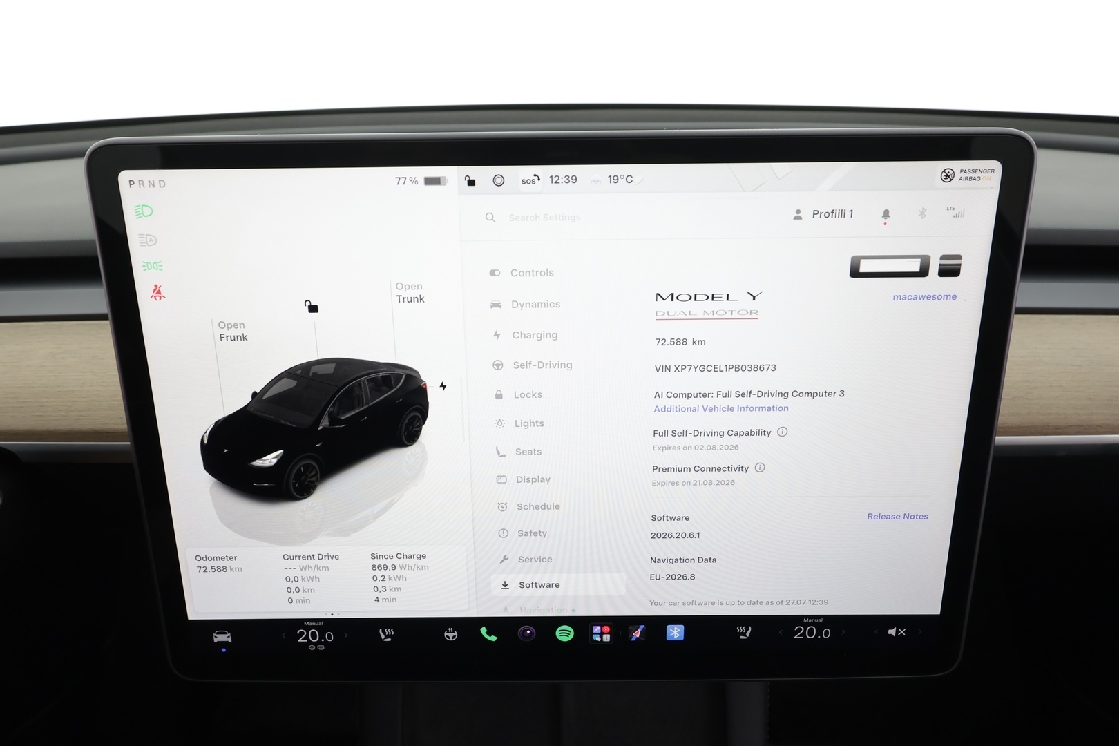 TESLA Model Y 2023