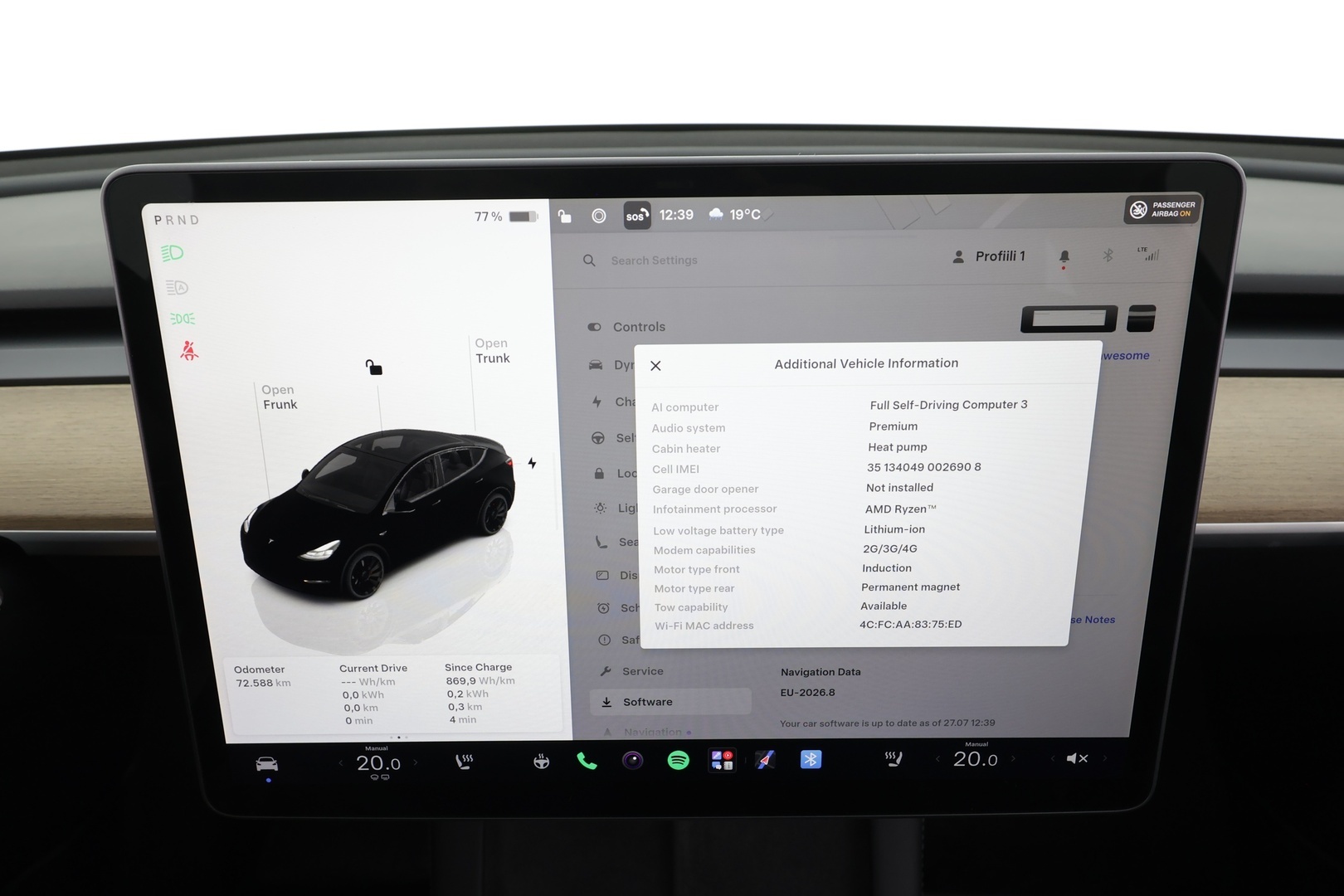TESLA Model Y 2023