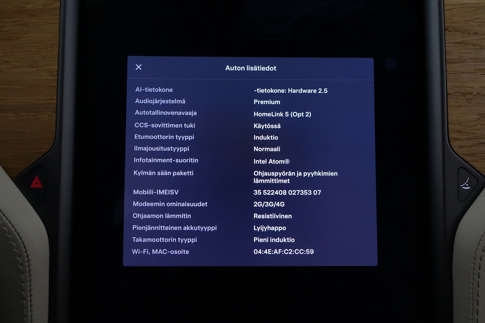 TESLA Model S 2018