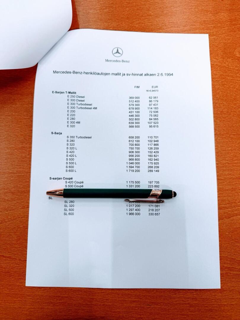 MERCEDES-BENZ S 1994