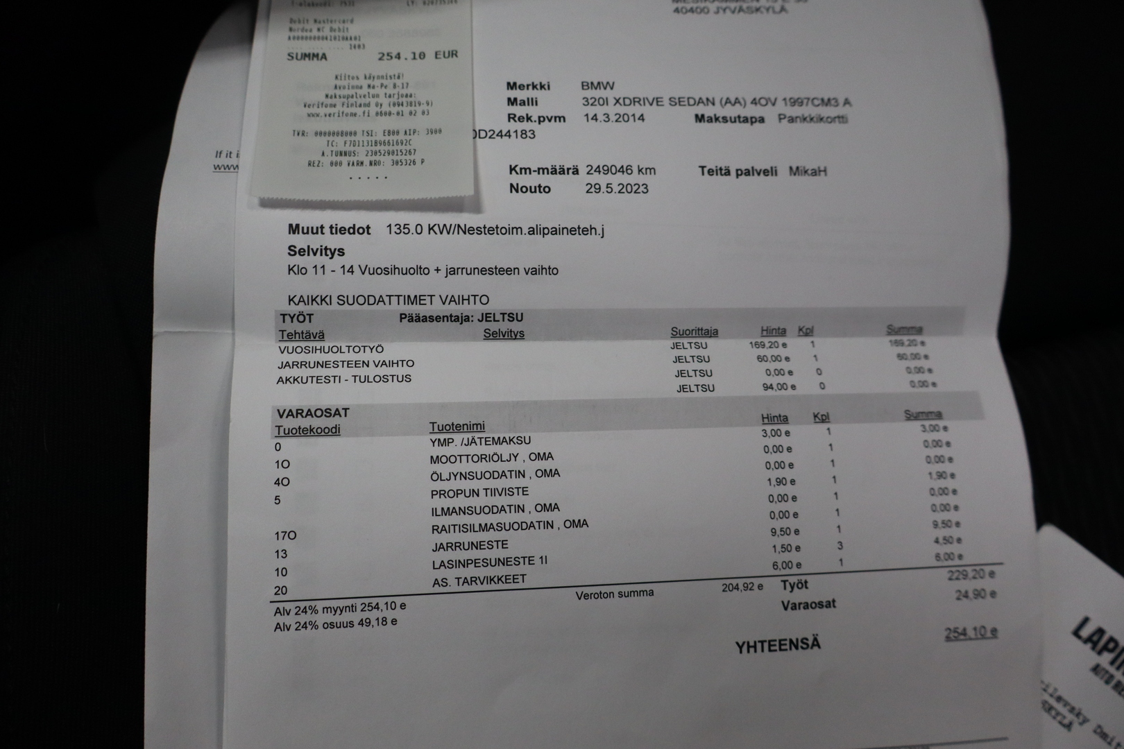 BMW 320 Gran Turismo 2014