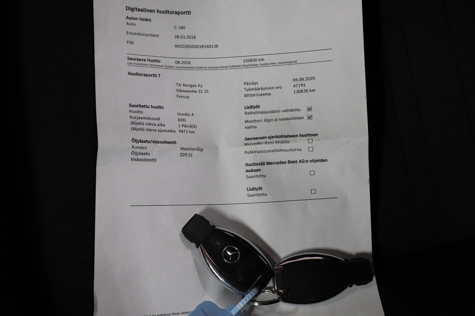 MERCEDES-BENZ C 2018