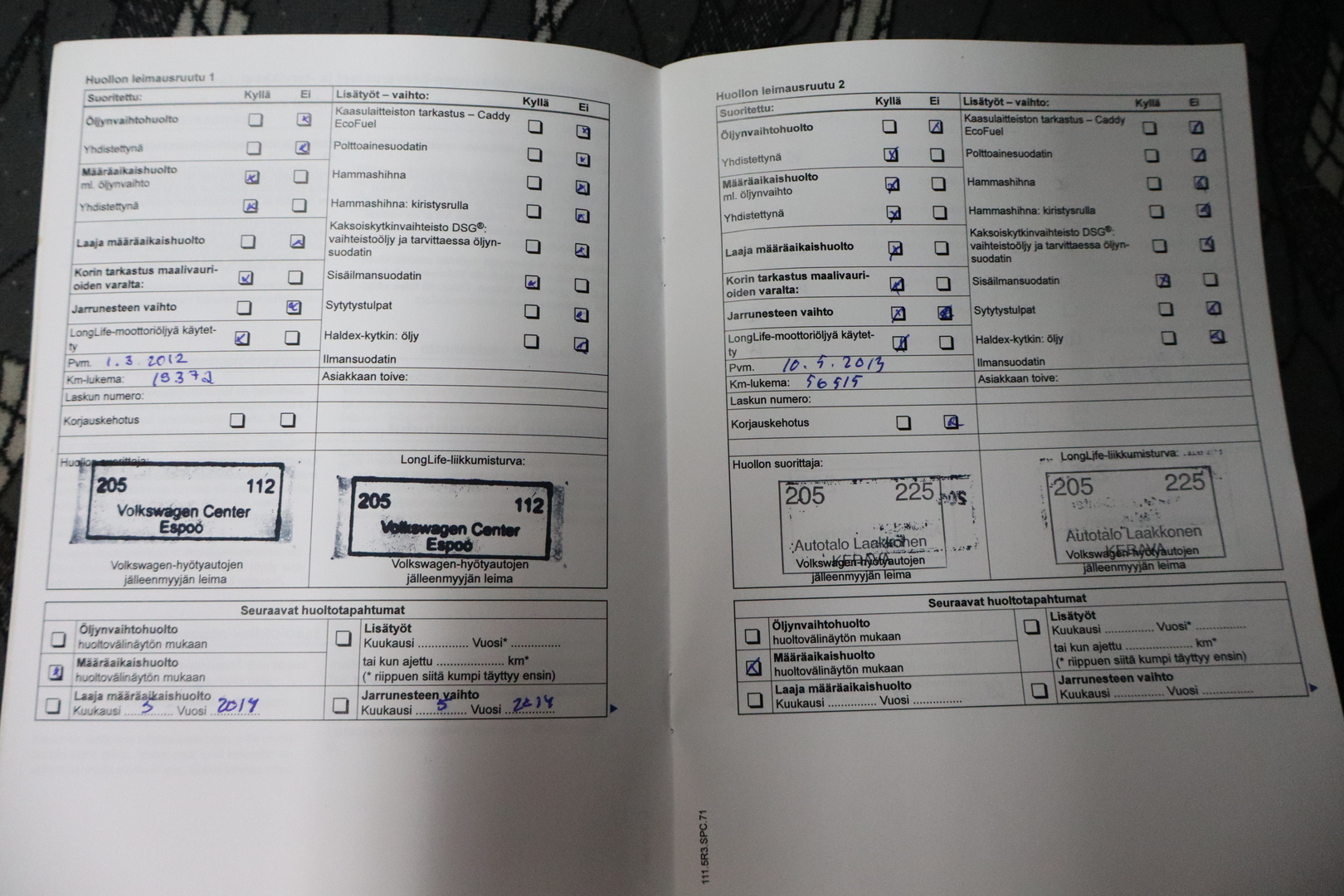 VOLKSWAGEN Caddy 2011