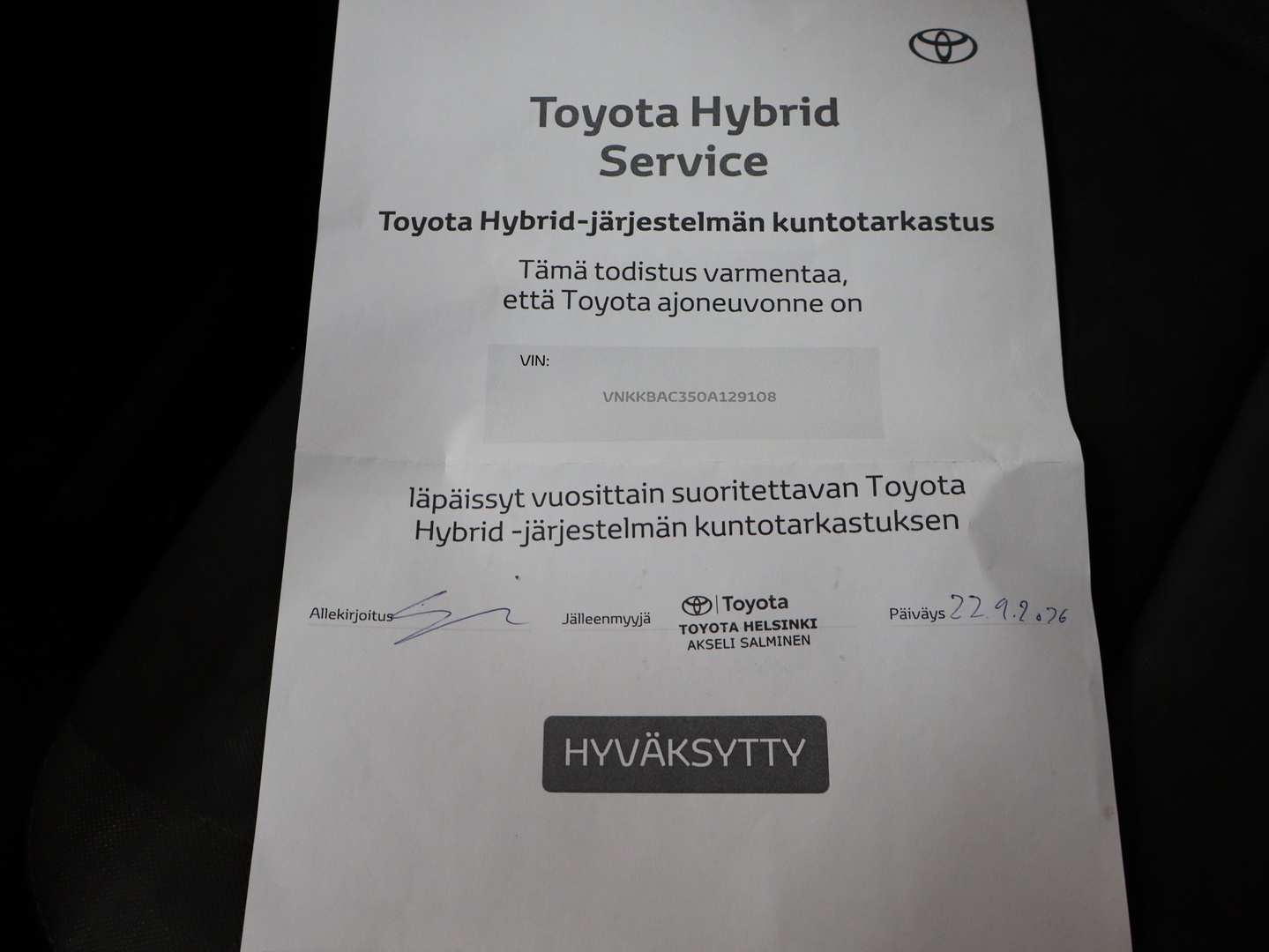TOYOTA Yaris 15