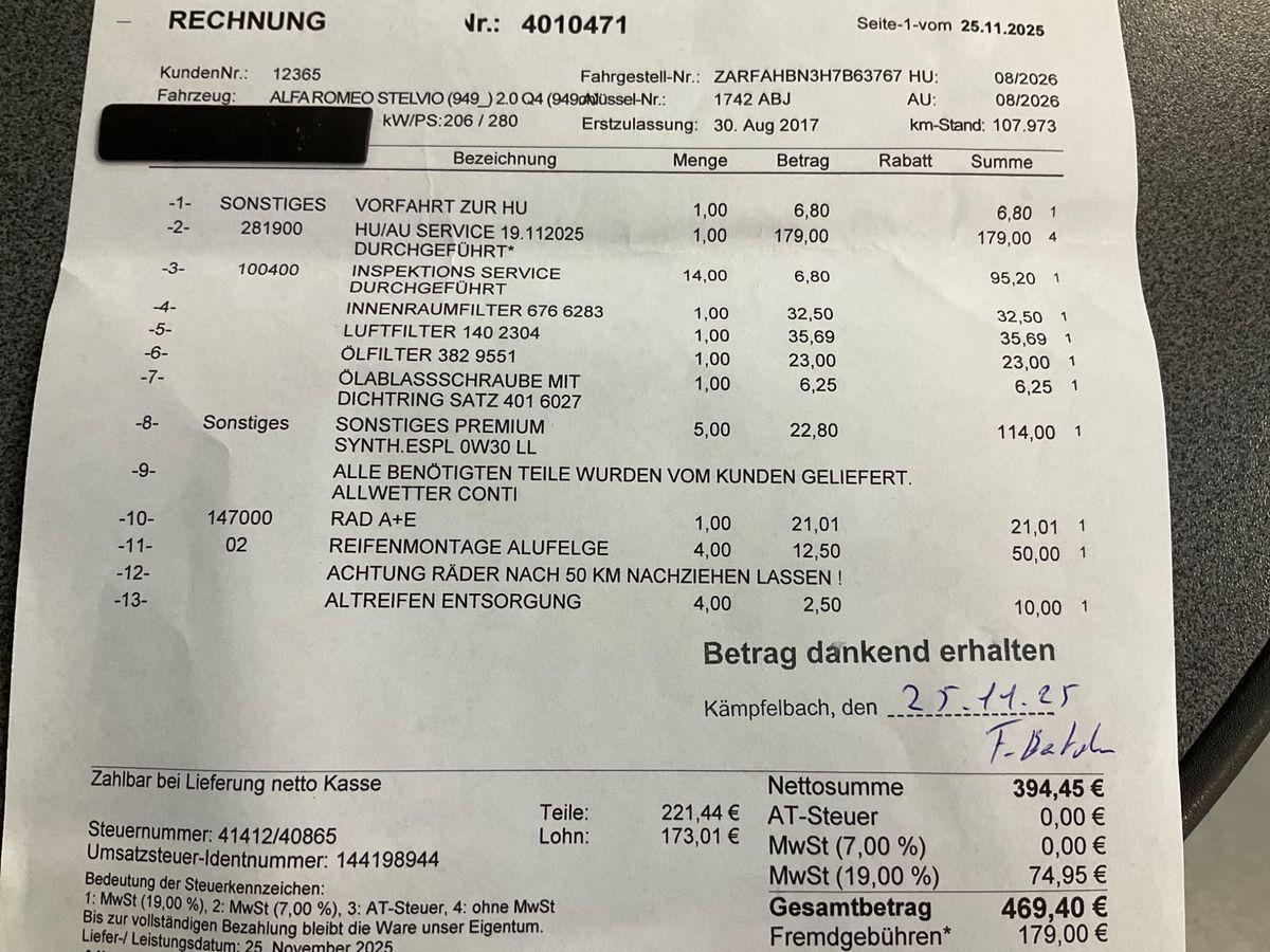 ALFA ROMEO Stelvio 2017