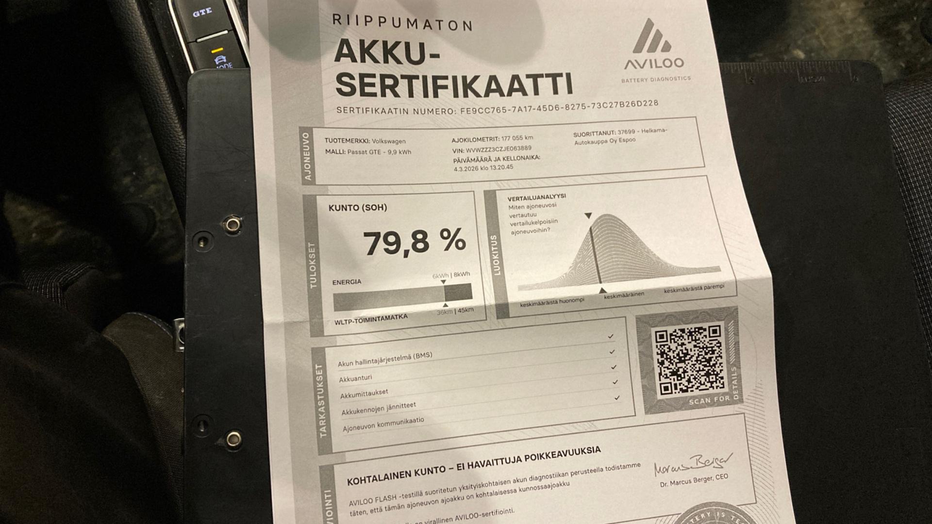 VOLKSWAGEN Passat 2018