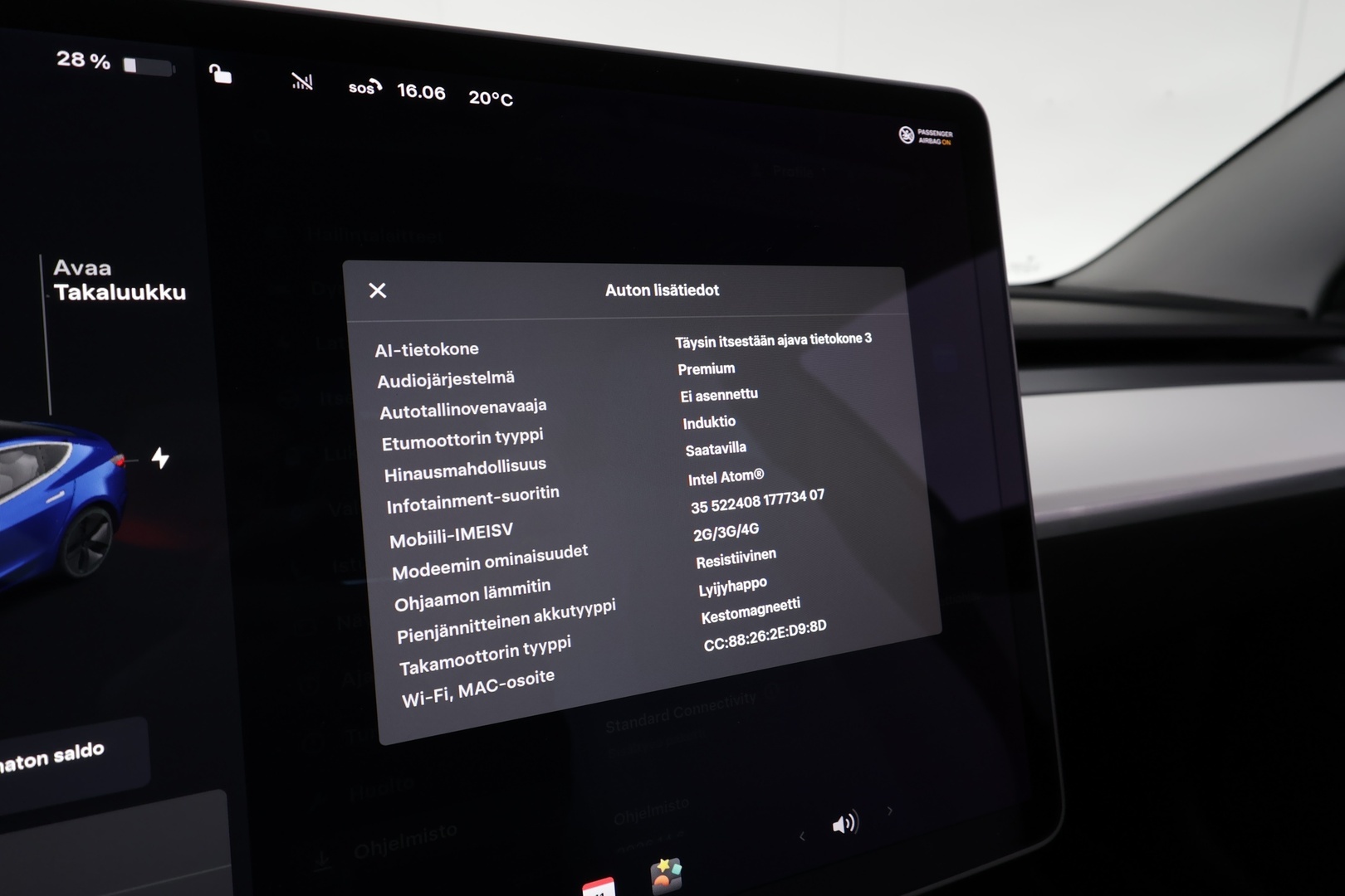 TESLA Model 3 2020