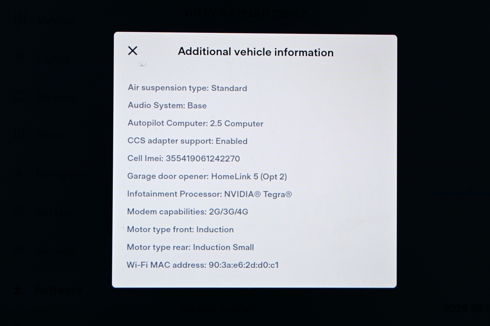 TESLA Model S 2018