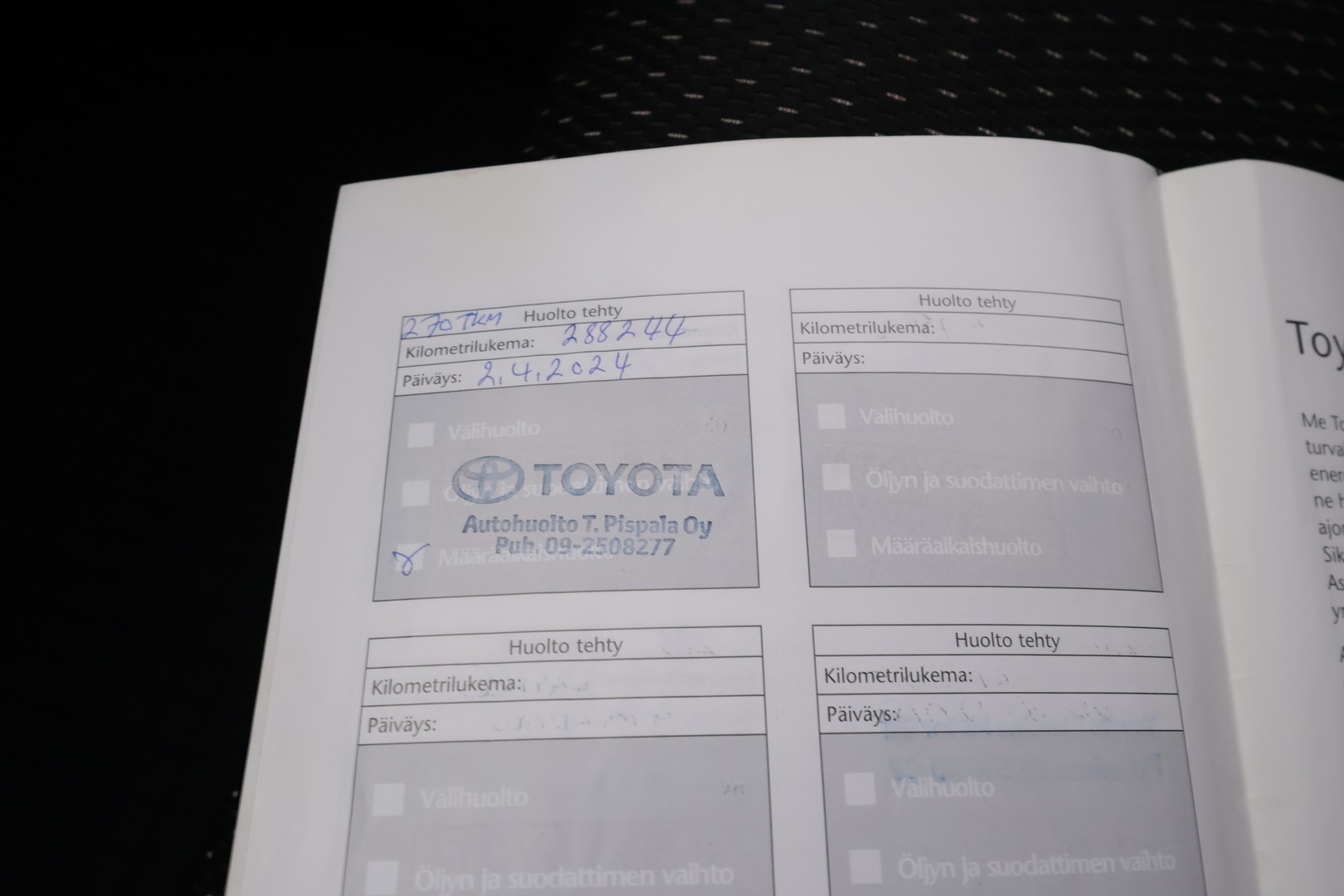 TOYOTA Corolla Verso 2009