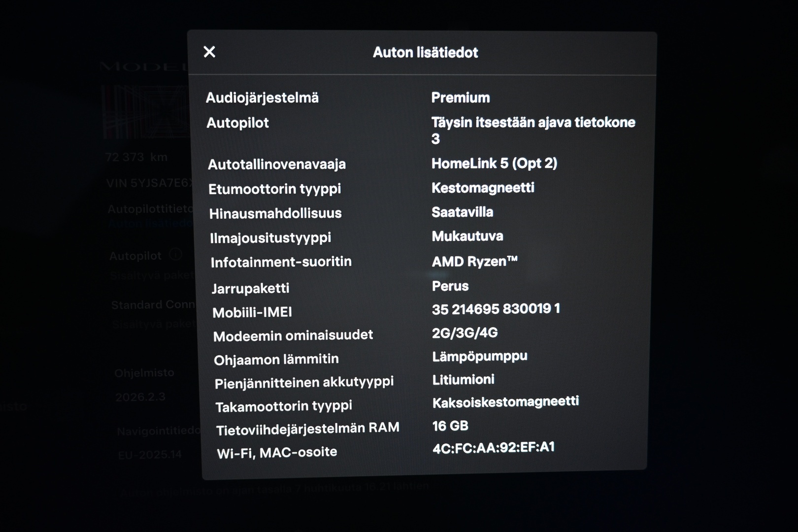 TESLA Model S 2023