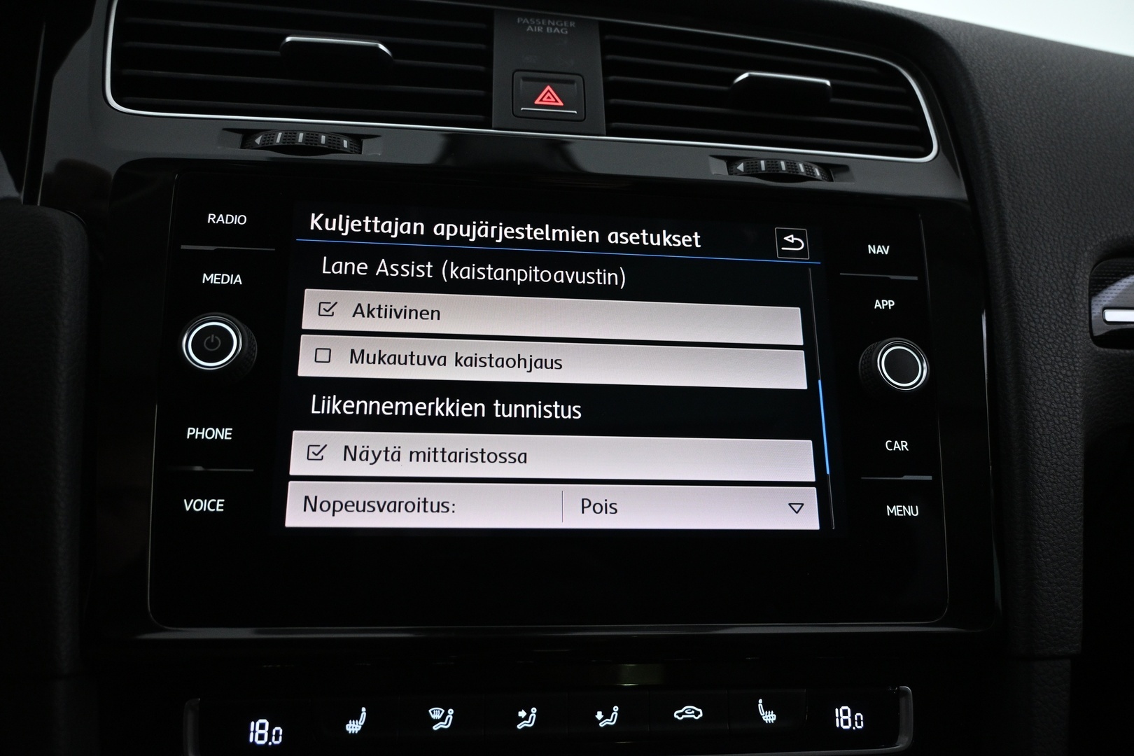 VOLKSWAGEN Golf 2018