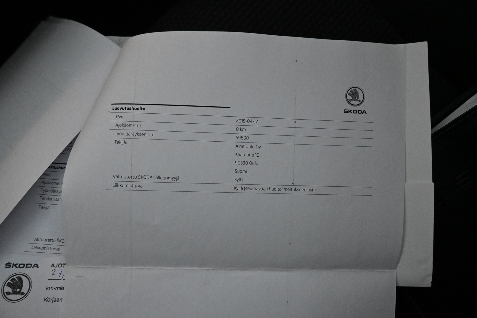 SKODA Rapid 2015