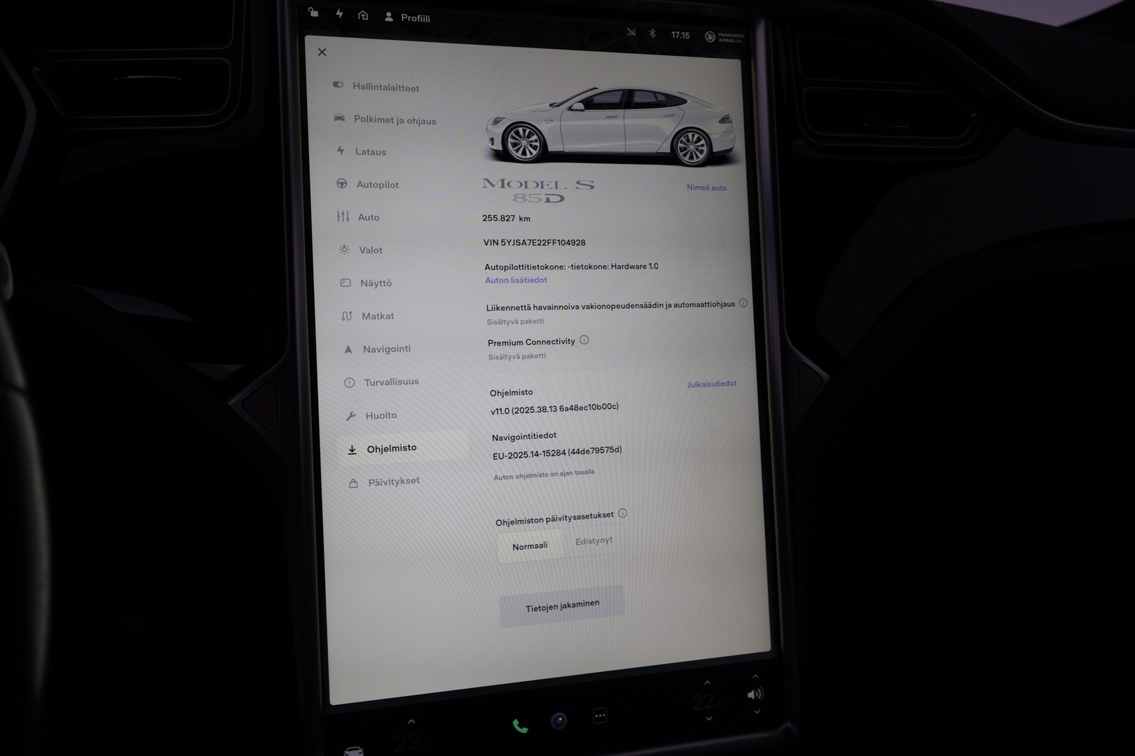 TESLA Model S 2015