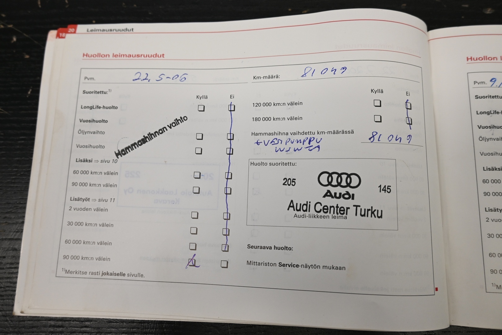 AUDI A4 2003