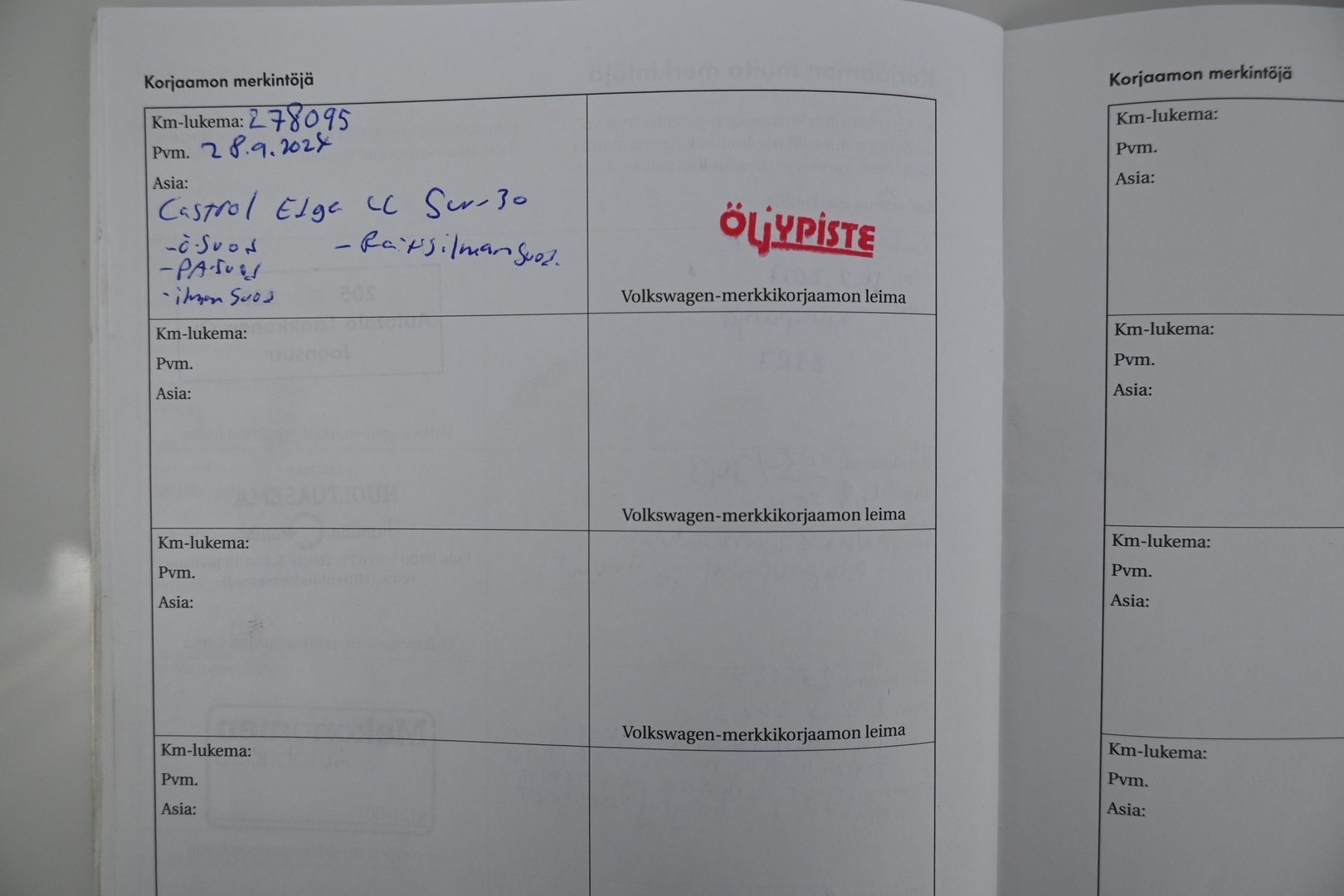 VOLKSWAGEN Passat 2010