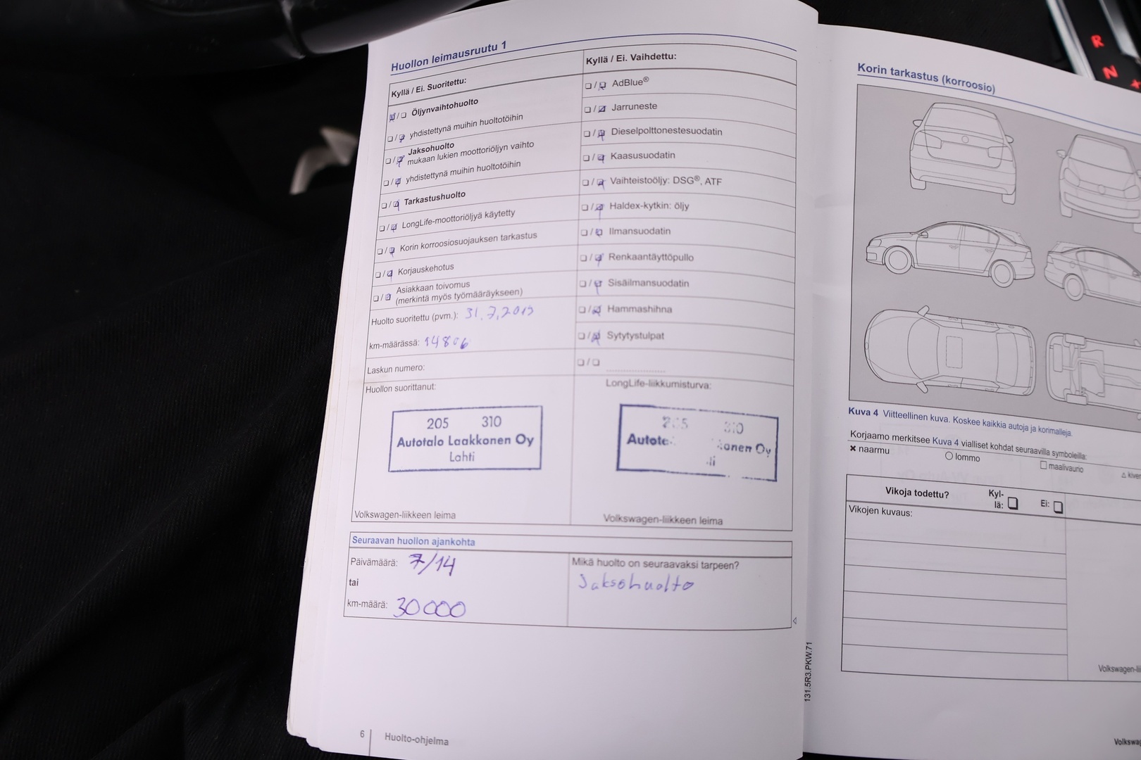 VOLKSWAGEN Passat 2013