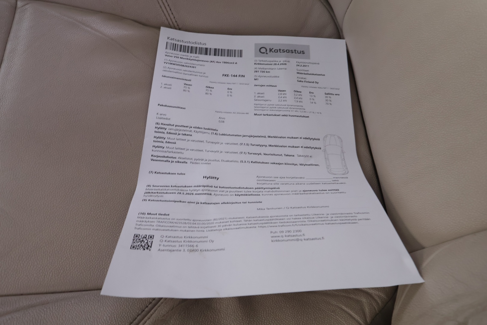 VOLVO V50 2011