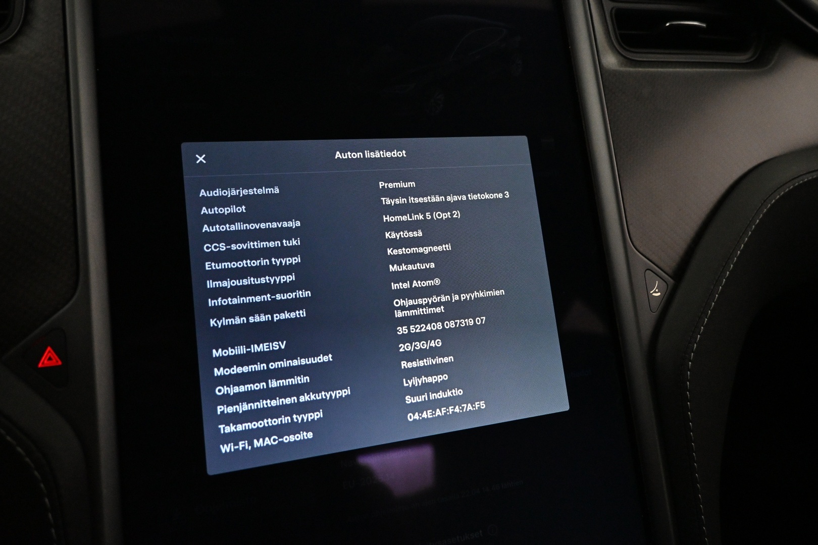 TESLA Model S 2019