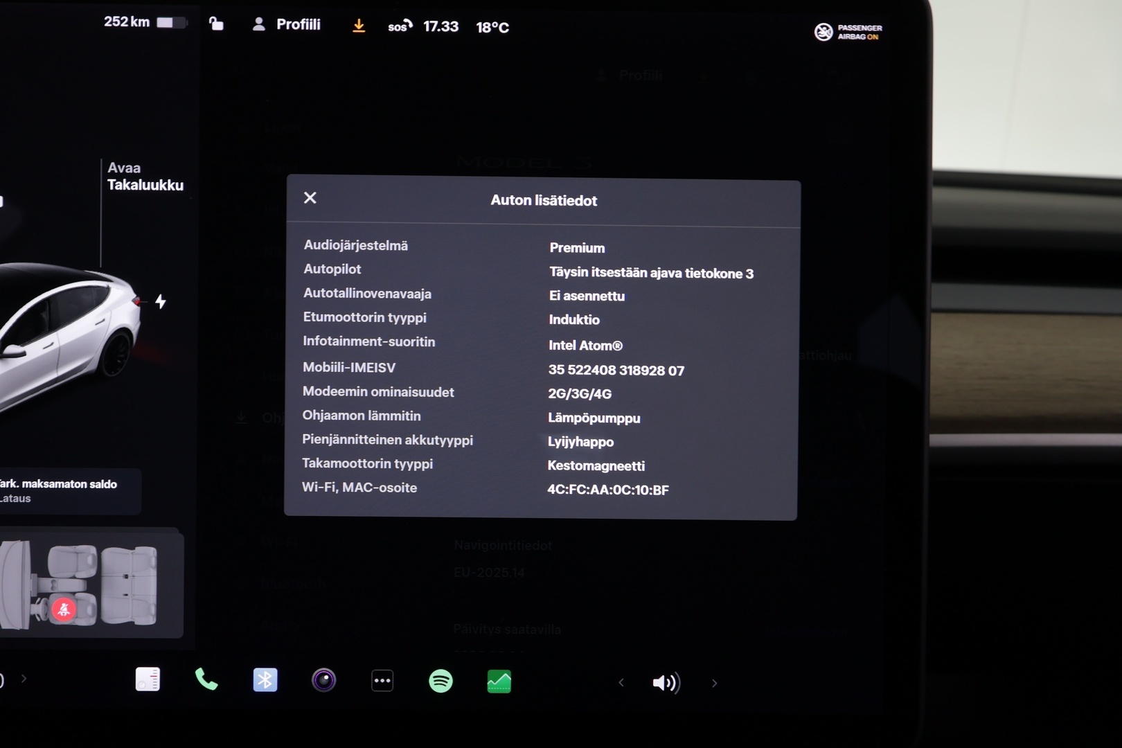 TESLA Model 3 2021
