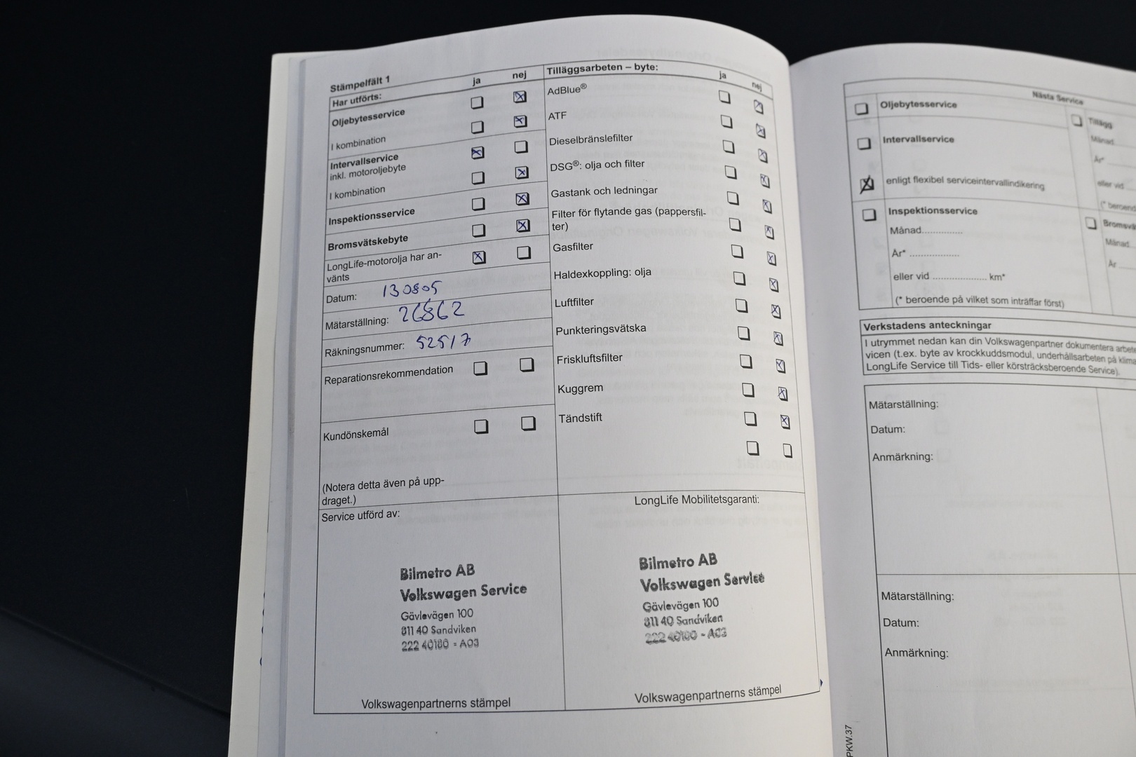 VOLKSWAGEN Passat 2012