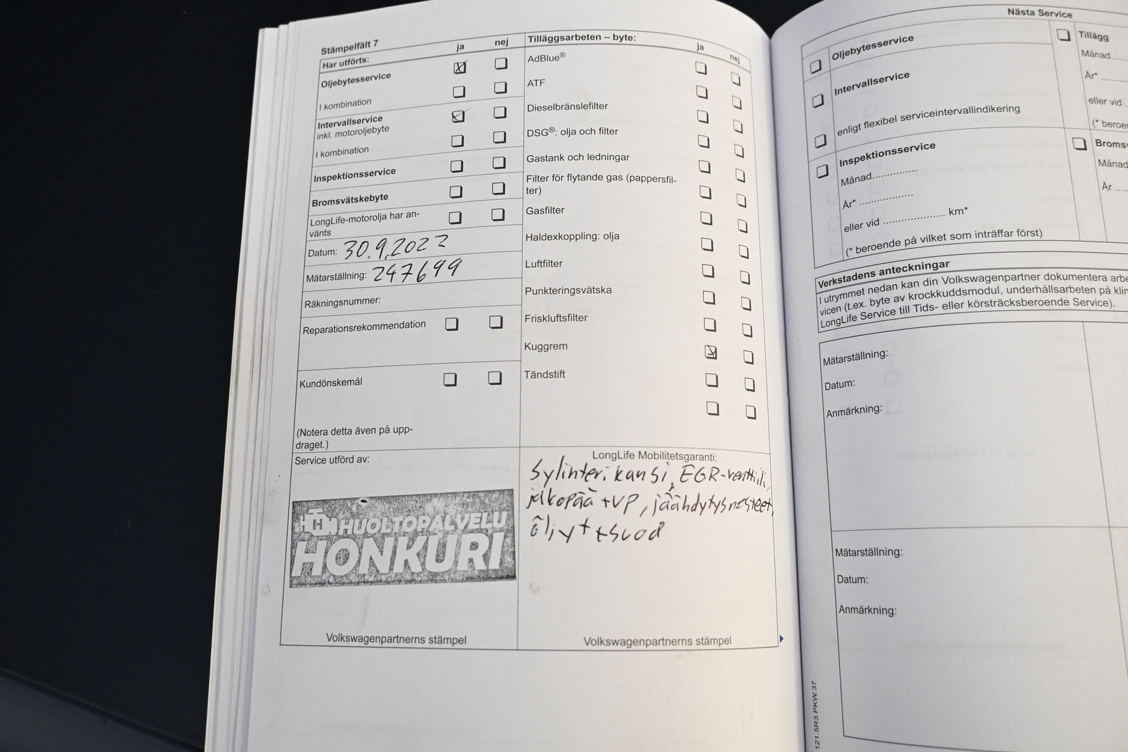 VOLKSWAGEN Passat 2012