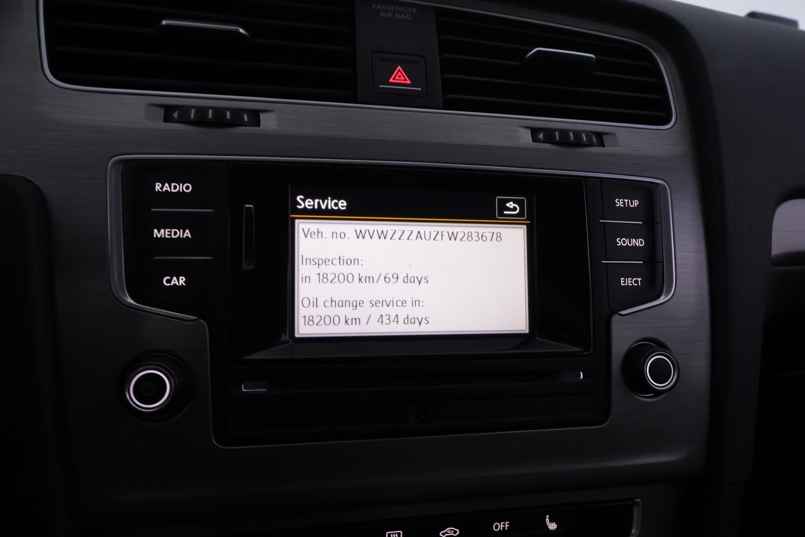 VOLKSWAGEN Golf 2015