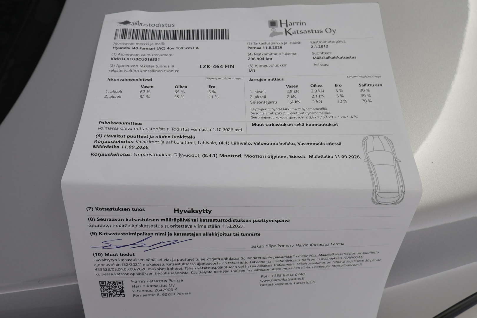HYUNDAI i40 2012