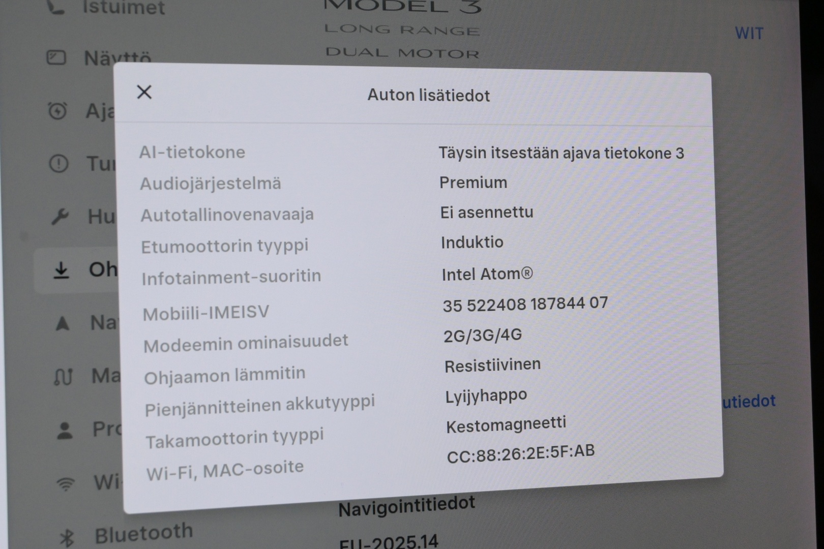 TESLA Model 3 2020